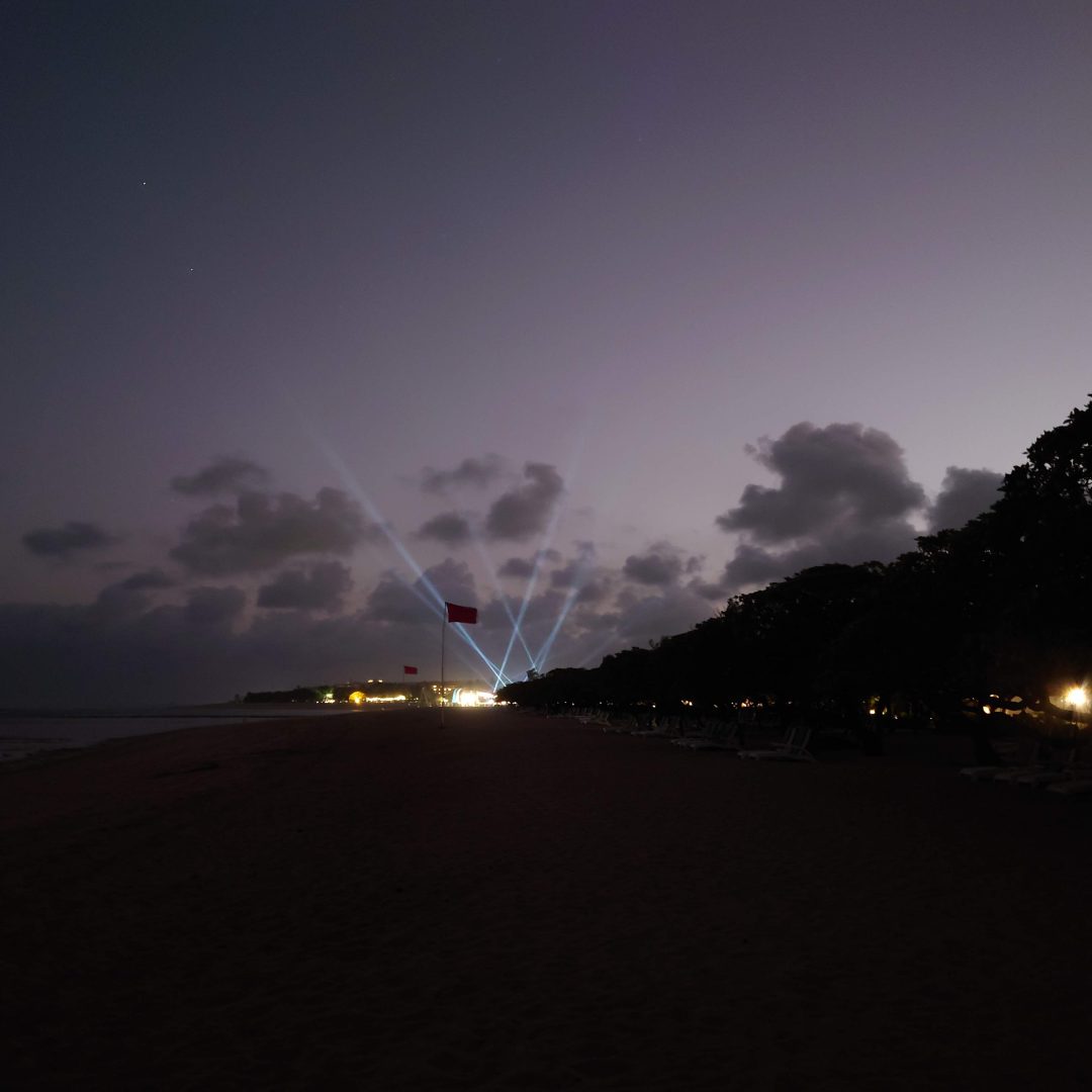 夜の散歩時の風景